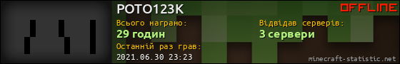 Юзербар 560x90 для POTO123K