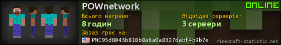 Юзербар 560x90 для POWnetwork