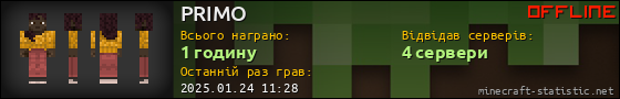 Юзербар 560x90 для PRIMO