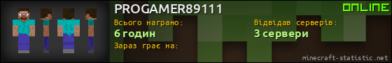 Юзербар 560x90 для PROGAMER89111