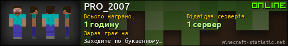 Юзербар 560x90 для PRO_2007
