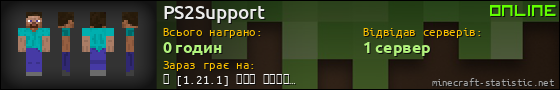 Юзербар 560x90 для PS2Support