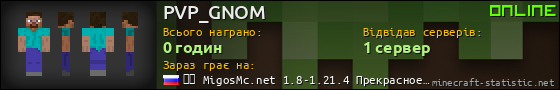 Юзербар 560x90 для PVP_GNOM