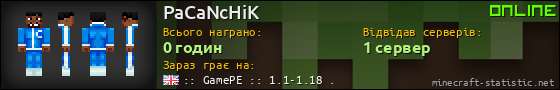 Юзербар 560x90 для PaCaNcHiK