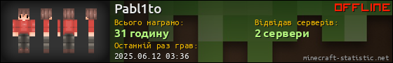 Юзербар 560x90 для Pabl1to