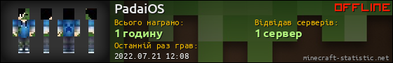 Юзербар 560x90 для PadaiOS