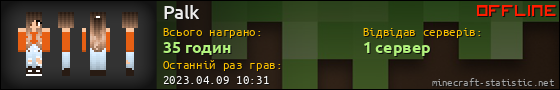 Юзербар 560x90 для Palk