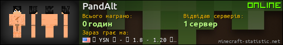 Юзербар 560x90 для PandAlt