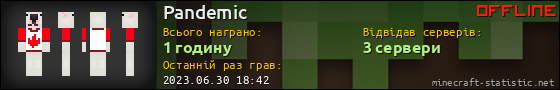 Юзербар 560x90 для Pandemic