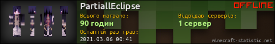 Юзербар 560x90 для PartiallEclipse