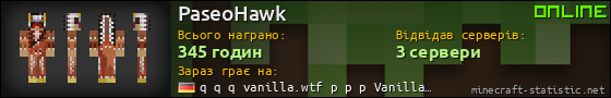 Юзербар 560x90 для PaseoHawk