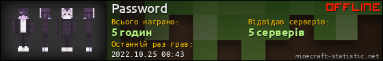 Юзербар 560x90 для Password