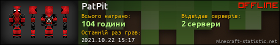 Юзербар 560x90 для PatPit
