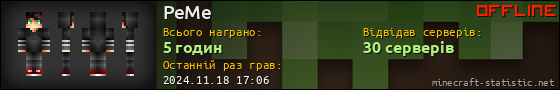 Юзербар 560x90 для PeMe