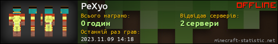 Юзербар 560x90 для PeXyo