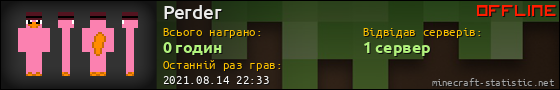 Юзербар 560x90 для Perder