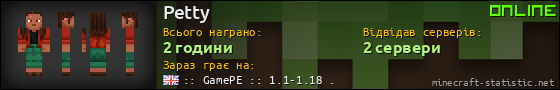 Юзербар 560x90 для Petty