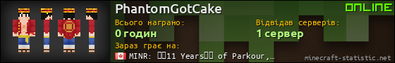 Юзербар 560x90 для PhantomGotCake