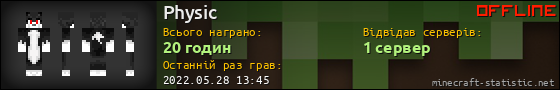 Юзербар 560x90 для Physic