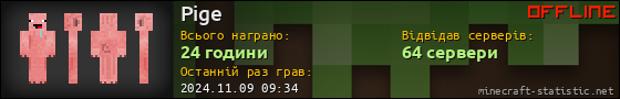 Юзербар 560x90 для Pige