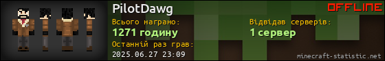 Юзербар 560x90 для PilotDawg