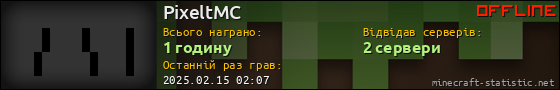 Юзербар 560x90 для PixeltMC