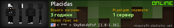 Юзербар 560x90 для Placidas