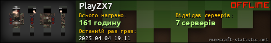 Юзербар 560x90 для PlayZX7