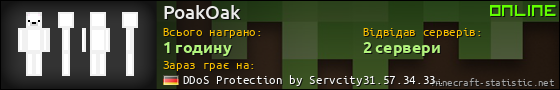 Юзербар 560x90 для PoakOak
