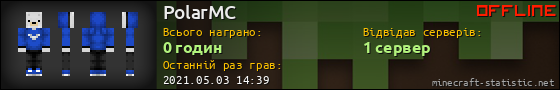 Юзербар 560x90 для PolarMC