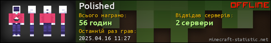 Юзербар 560x90 для Polished