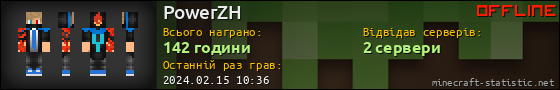 Юзербар 560x90 для PowerZH