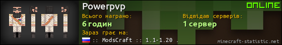 Юзербар 560x90 для Powerpvp