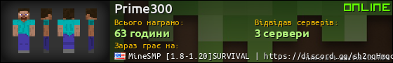 Юзербар 560x90 для Prime300