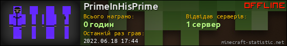 Юзербар 560x90 для PrimeInHisPrime