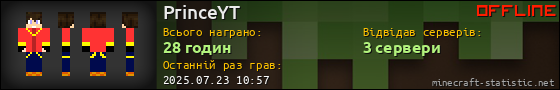 Юзербар 560x90 для PrinceYT