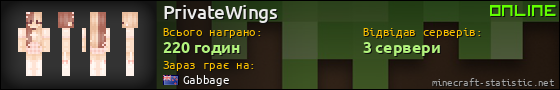 Юзербар 560x90 для PrivateWings