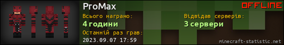 Юзербар 560x90 для ProMax