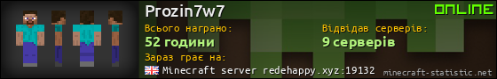 Юзербар 560x90 для Prozin7w7