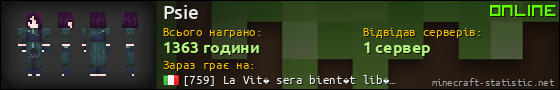 Юзербар 560x90 для Psie