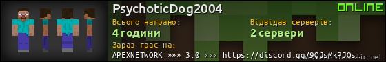 Юзербар 560x90 для PsychoticDog2004