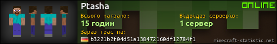 Юзербар 560x90 для Ptasha