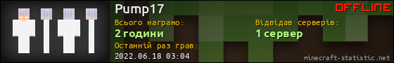 Юзербар 560x90 для Pump17