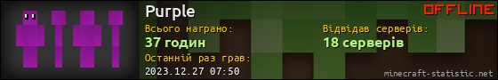 Юзербар 560x90 для Purple