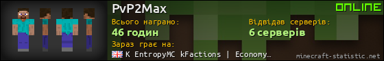 Юзербар 560x90 для PvP2Max