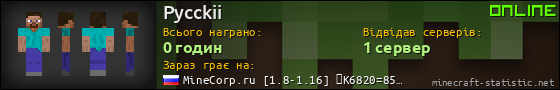 Юзербар 560x90 для Pycckii