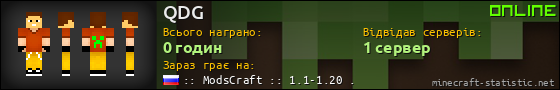 Юзербар 560x90 для QDG