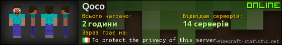 Юзербар 560x90 для Qoco