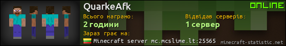 Юзербар 560x90 для QuarkeAfk