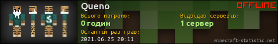 Юзербар 560x90 для Queno